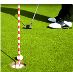 The PuttOScope in use...